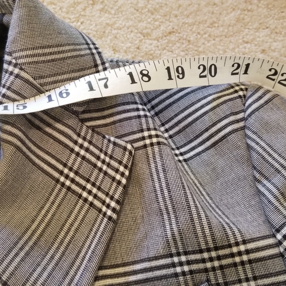 Zara Women's Plaid Blazer M - Picture 7 of 9